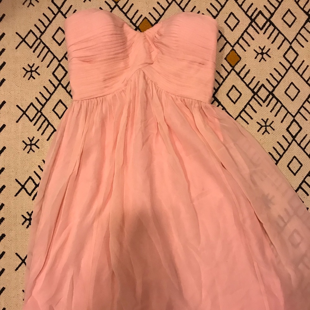 Donna Morgan Pink chiffon dress!